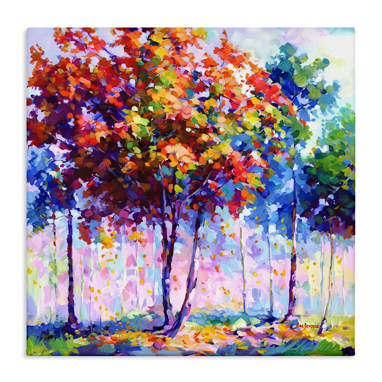 Stupell Industries Shades Of Solitude Canvas Wall Art Design by Leon Devenice